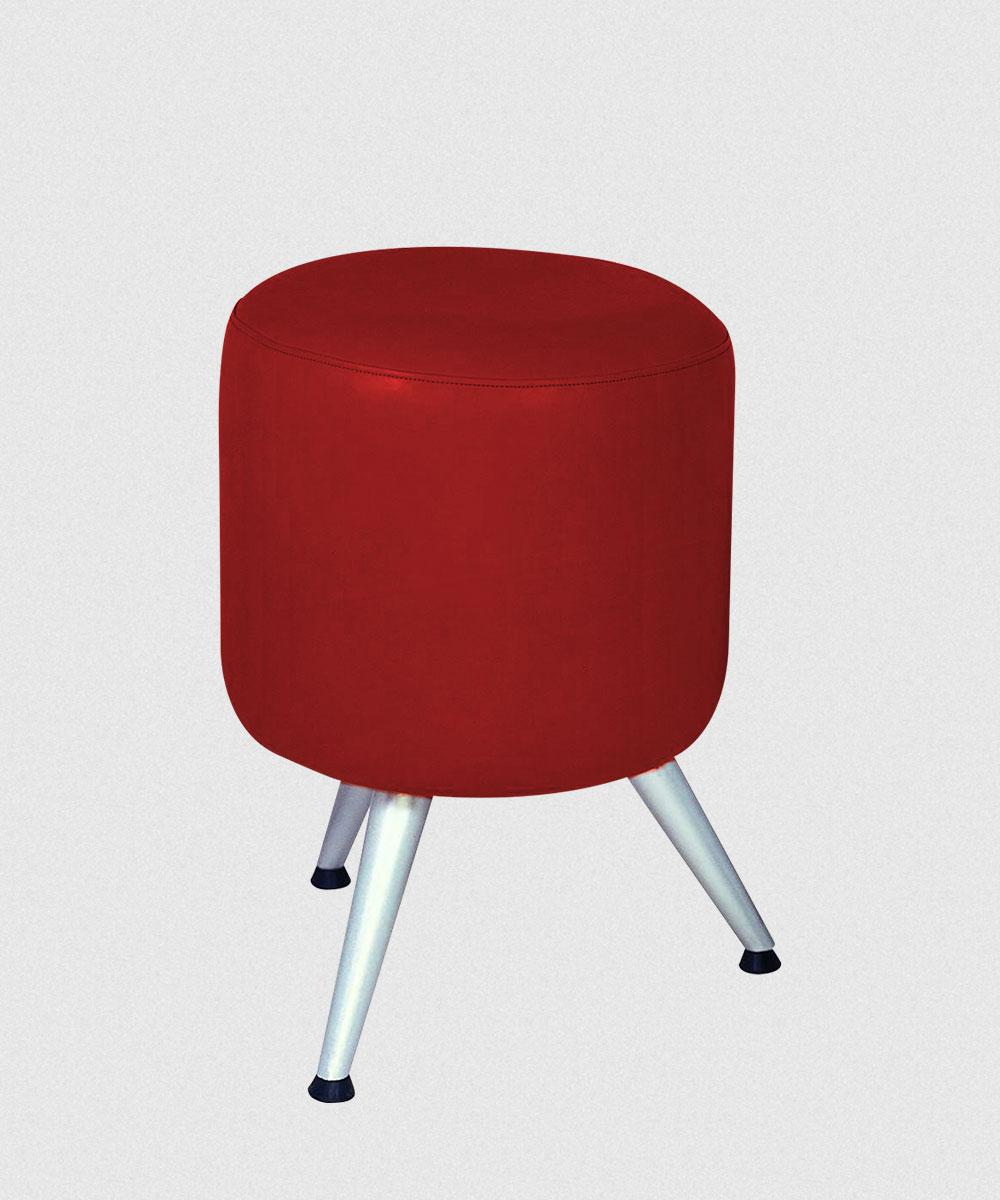 CHARM WAIT STOOL RED