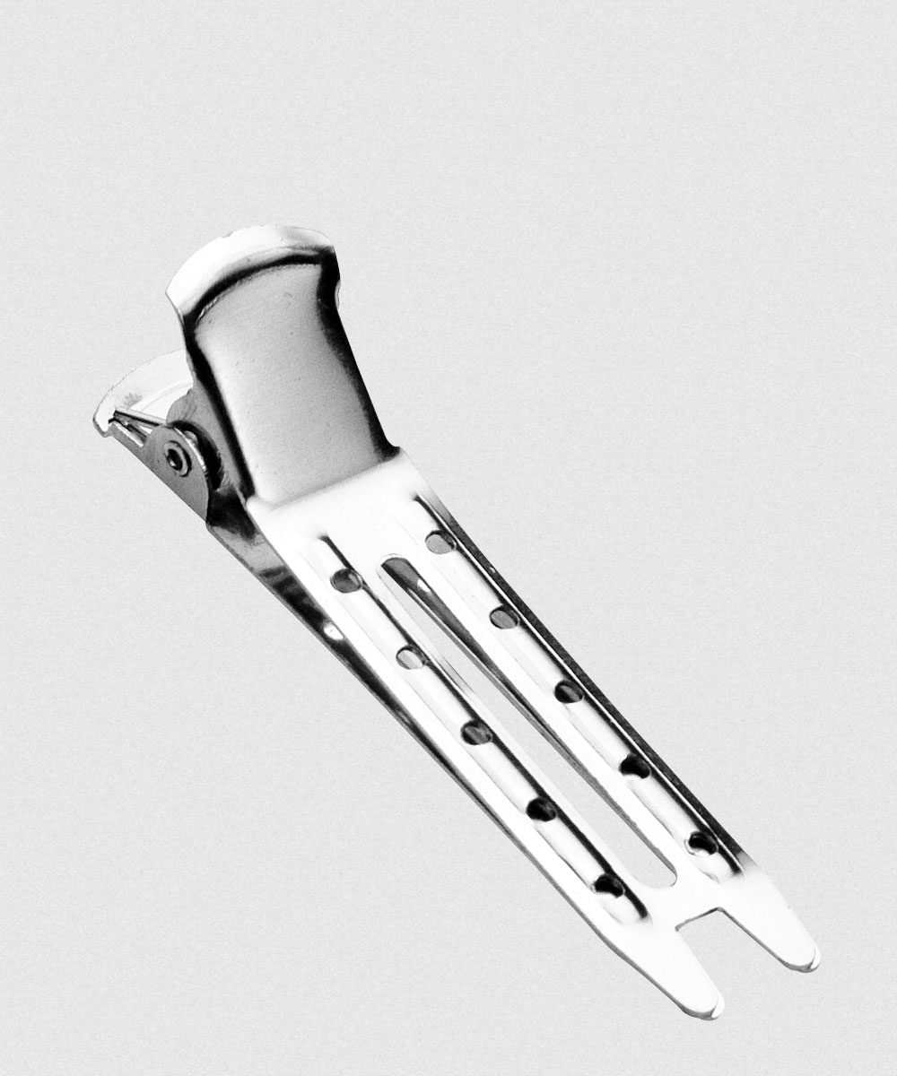 DOUBLE PRONG PIN CURL CLIPS
