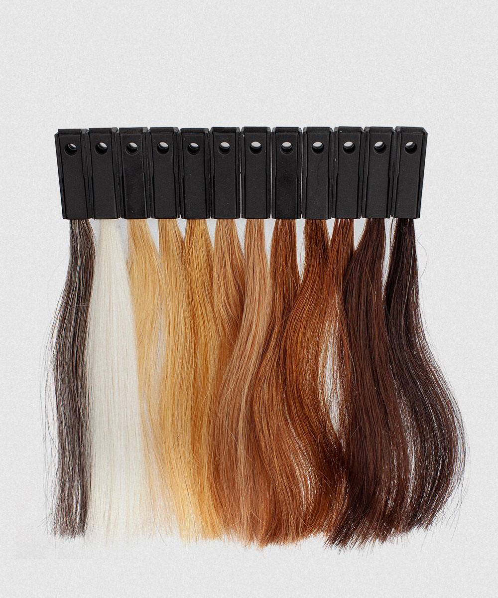 12-PC HAIR COLOUR TESTER SET