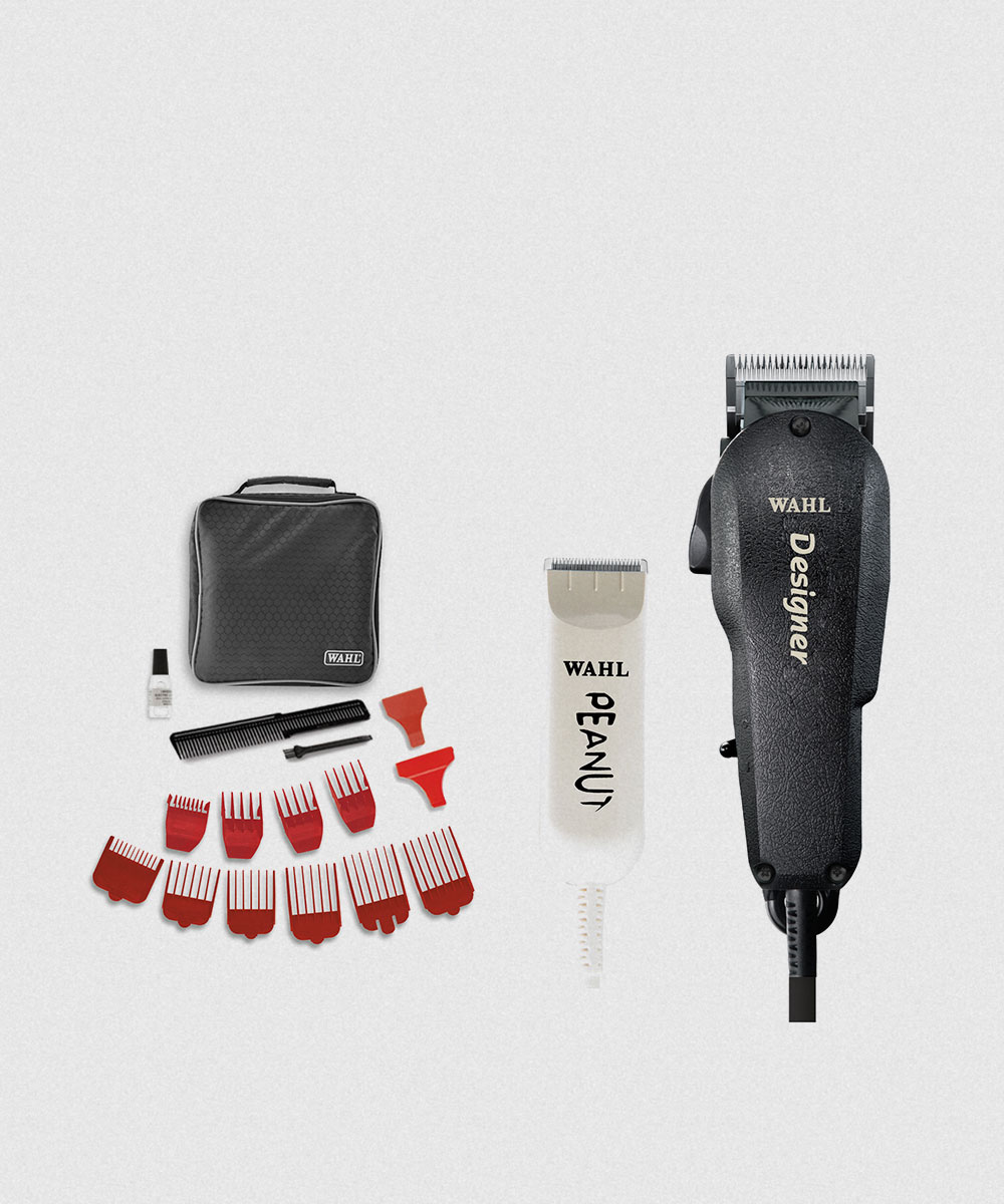 WAHL DESIGNER CLIPPER & CLASSIC PEANUT TRIMMER KIT