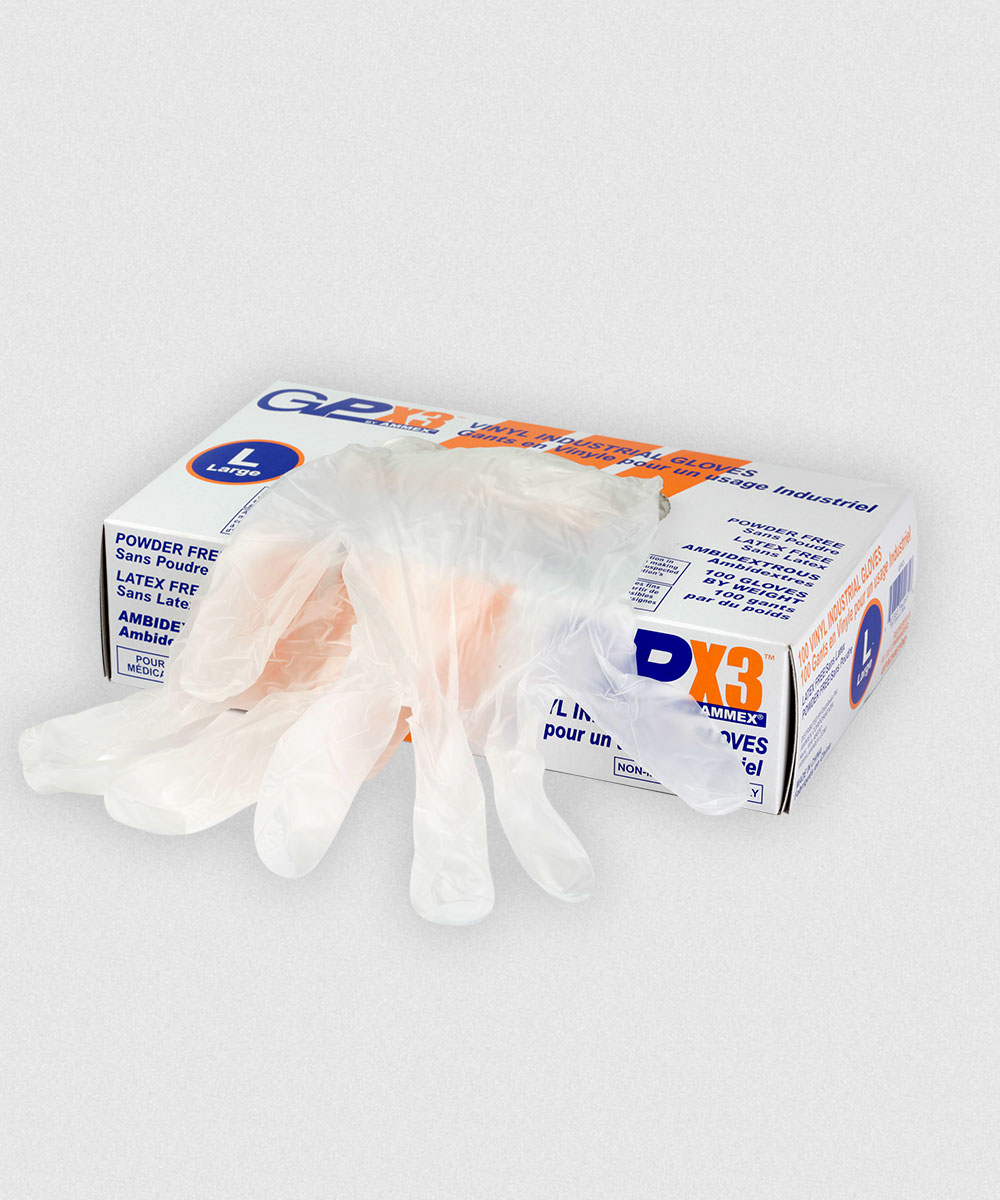 POWDER FREE/LATEX FREE VINYL GLOVES (S)