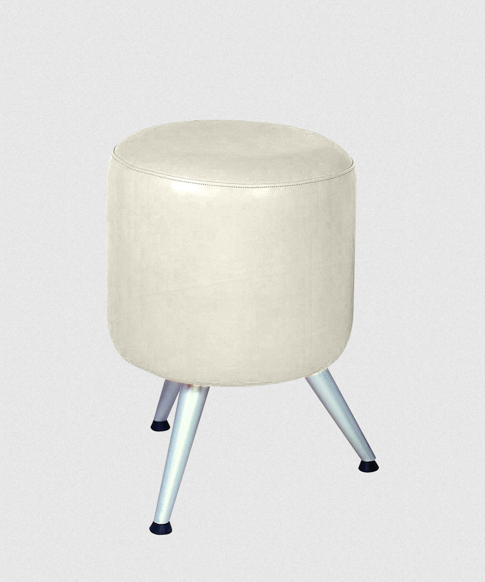 CHARM WAIT STOOL OFF WHITE