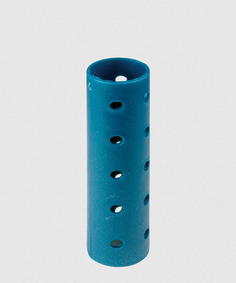 Magnetic Rollers Long Blue -17mm