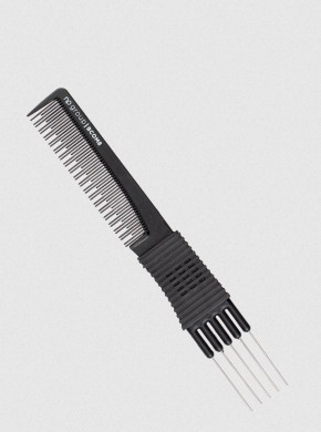 CARBON LIFT COMB WITH METAL PINS 7.5