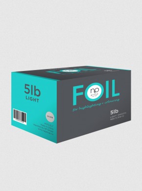 5LB  MEDIUM SMOOTH FOIL-SILVER