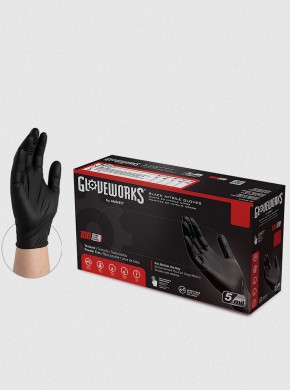 GLOVEWORKS NITRILE GLOVES (S)