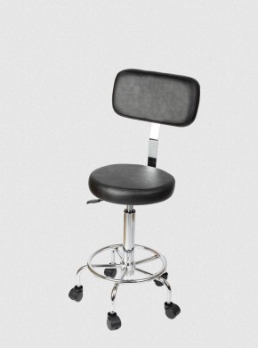 CHARM ROUND SEAT STOOL WITH BACKREST-OUT OF STOCK