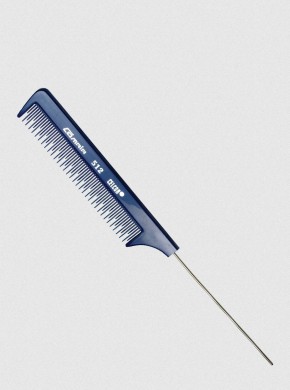 Comair Serrated Teeth Metal Tail Comb